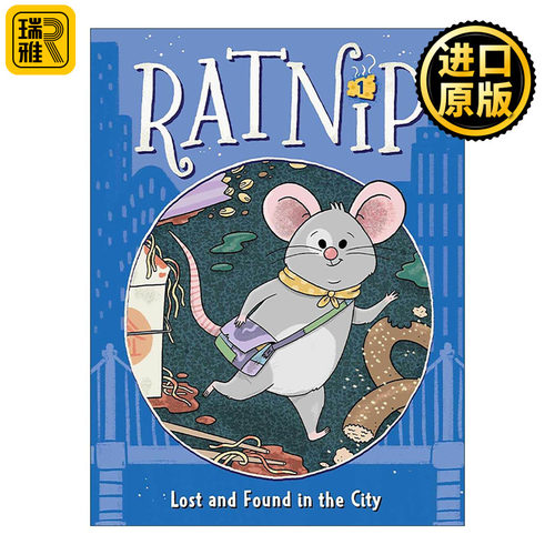 英文原版 Lost And Found In The City 城市失物招领处 老鼠拉尼特普卷一 英文版 进口英语原版书籍