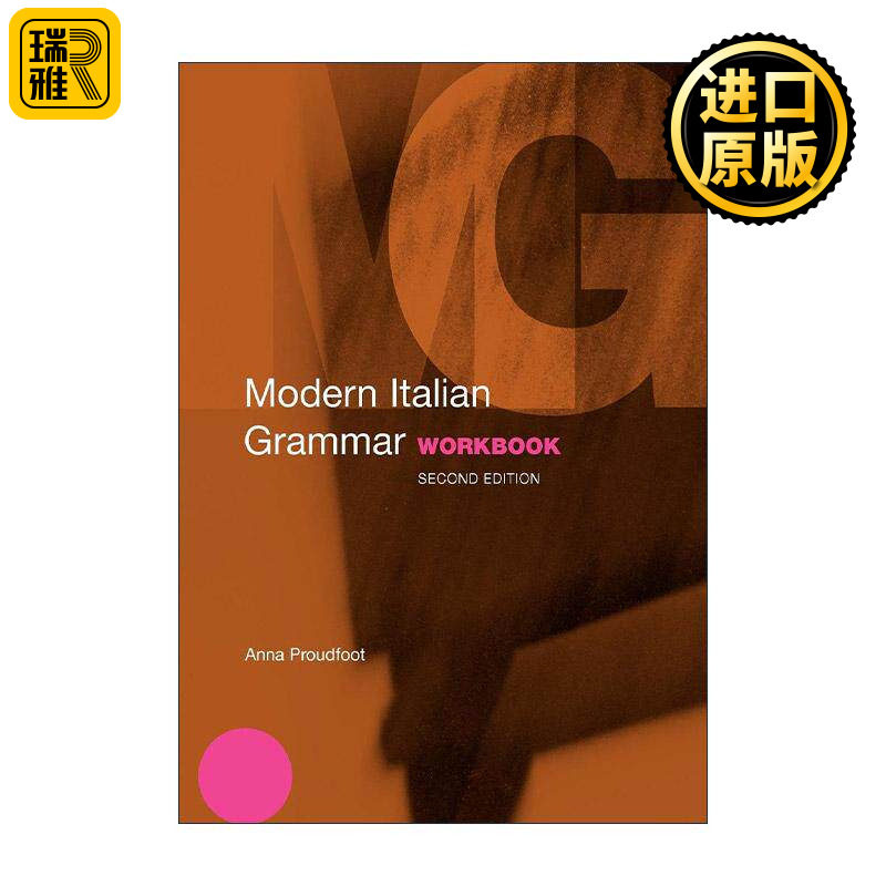 原版 Modern Italian Grammar Workbook 现代意大利语语法练习册 第2版 进口原版书籍
