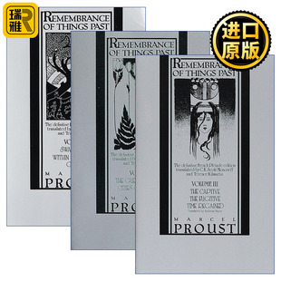 Remembrance Things 追忆似水年华系列3册 Vintage