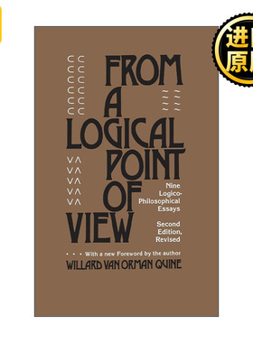 英文原版 From a Logical Point of View 从逻辑的观点看 蒯因哲学文集 英文版 进口英语原版书籍