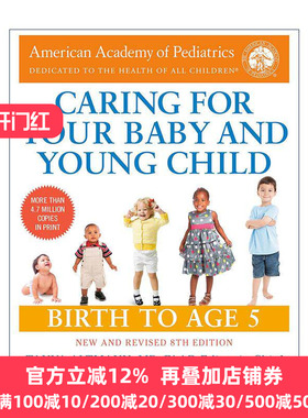 英文原版 Caring for Your Baby and Young Child 美国儿科学会育儿百科 第八版新版 英文版 进口英语原版书籍