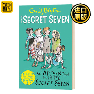 英文原版 Short 七个小神探系列3 Afternoon Seven全英文版 Seven the Secret 进口英语书籍 Colour With Stories