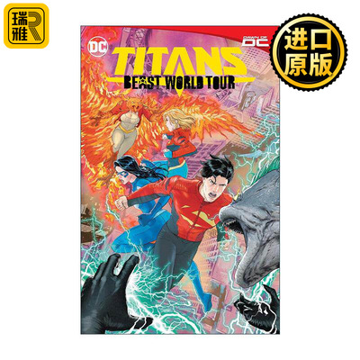 英文原版 Titans Beast World Tour 泰坦 野兽星球之旅 DC漫画 Joe Casey 英文版 进口英语原版书籍
