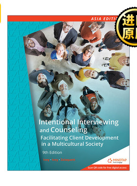 正版 Intentional Interviewing and Counseling 英文原版 进口英语书籍