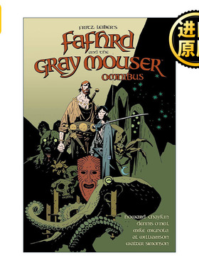 英文原版 Fafhrd and the Gray Mouser Omnibus 范赫德与灰鼠 精选集 含雨果奖获奖作品邂逅兰克马尔 黑马漫画 Fritz Leiber英文版