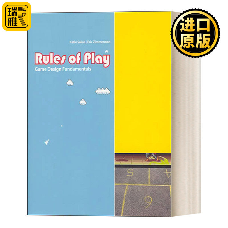 Rules of Play (The MIT Press) 游戏规则 游戏设计基础 Katie Salen 精装