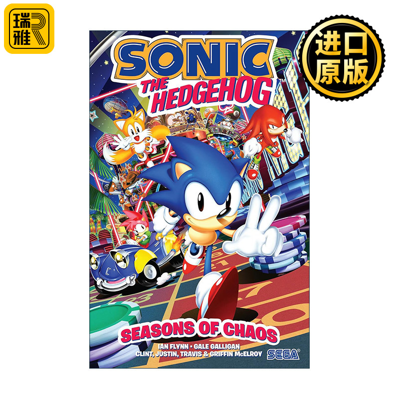 刺猬索尼克混沌之季英文原版