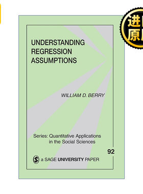 Understanding Regression Assumptions 理解回归假设 William Dale Berry SAGE社会科学定量研究应用丛书
