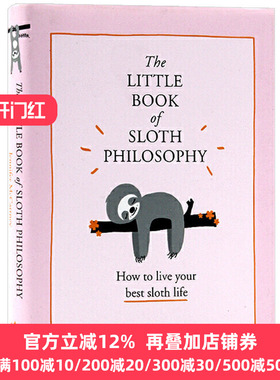 The Little Book of Sloth Philosophy 树懒的哲学小书 英文原版 励志 生活哲学 Jennifer McCartney 进口英语书籍 HarperCollins