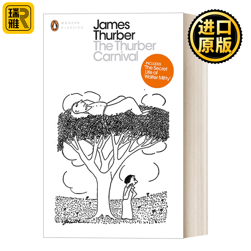 英文原版 The Thurber Carnival Penguin Modern Classcis