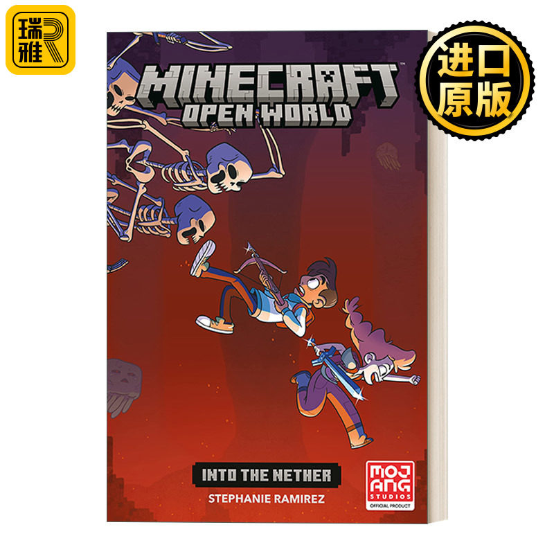 英文原版 Minecraft Open World--Into the Nether 我的世界 步入虚空 官方漫画版 Dark Horse黑马 英文版 进口英语原版书籍