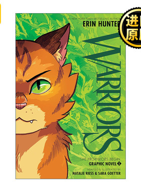 英文原版 Warriors Graphic Novel The Prophecies Begin 猫武士首部曲1 图像小说 英文版 进口英语原版书籍