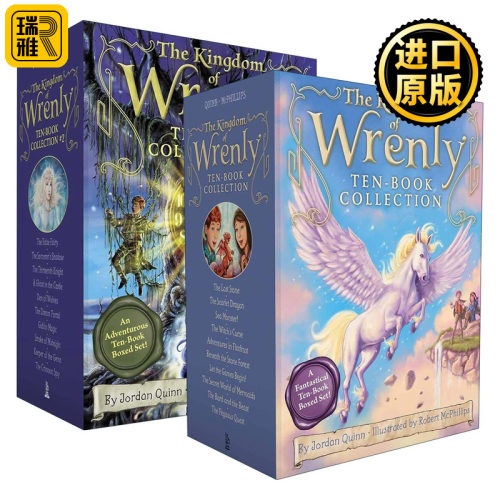 英文原版 The Kingdom of Wrenly Ten-Book Collection 儿童魔法故事 Wrenly王国系列1-20册套装 英文版 进口英语原版书籍