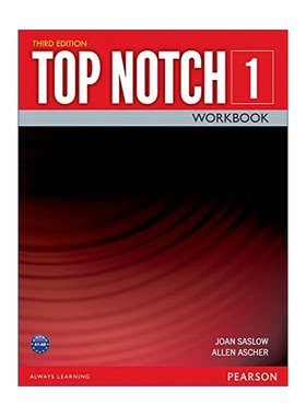 正版 Top Notch (3E) 1 Workbook 英文原版 进口英语书籍