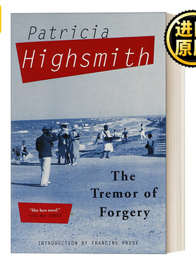 The Tremor of Forgery 伪造的震颤 推理小说 卡罗尔作者帕特里西亚·海史密斯