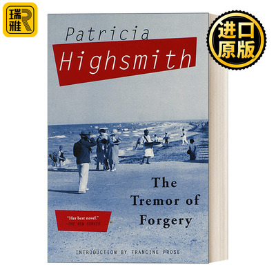 The Tremor of Forgery 伪造的震颤 推理小说 卡罗尔作者帕特里西亚·海史密斯
