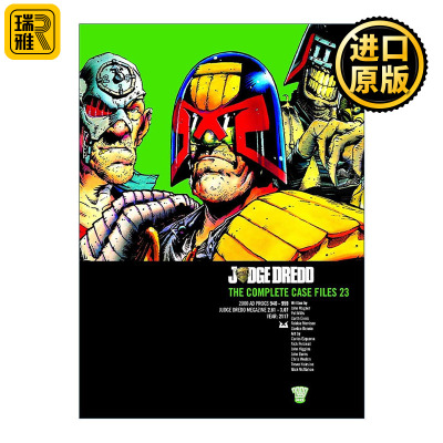 英文原版 Judge Dredd Case Files 23 特警判官 漫画合集23 英文版 进口英语原版书籍