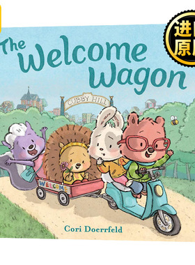 The Welcome Wagon: A Cubby Hill Tale “欢迎号”小列车 精装 英文原版