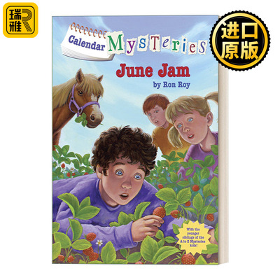 英文版 Calendar Mysteries 6 June Jam 日历之谜系列6 英文原版