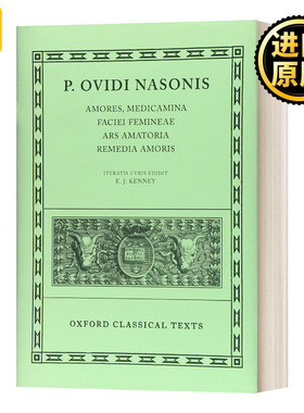 Ovid Amores Medicamina Faciei Femineae   E. J. Kenney
