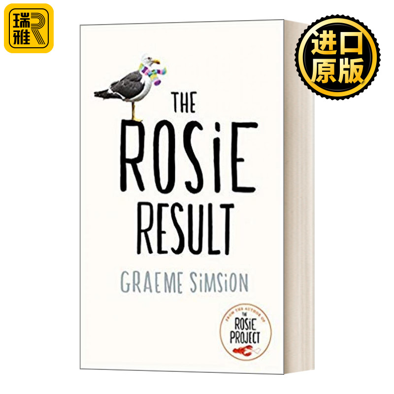 The Rosie Result罗茜的计划续罗茜结论 英文原版文学小说