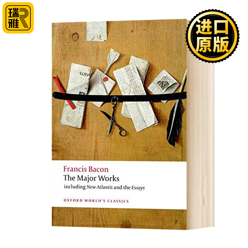 弗朗西斯培根主要著作牛津世界经典系列英文原版 Francis Bacon The Major Works英文版 Francis Bacon进口原版英语书籍