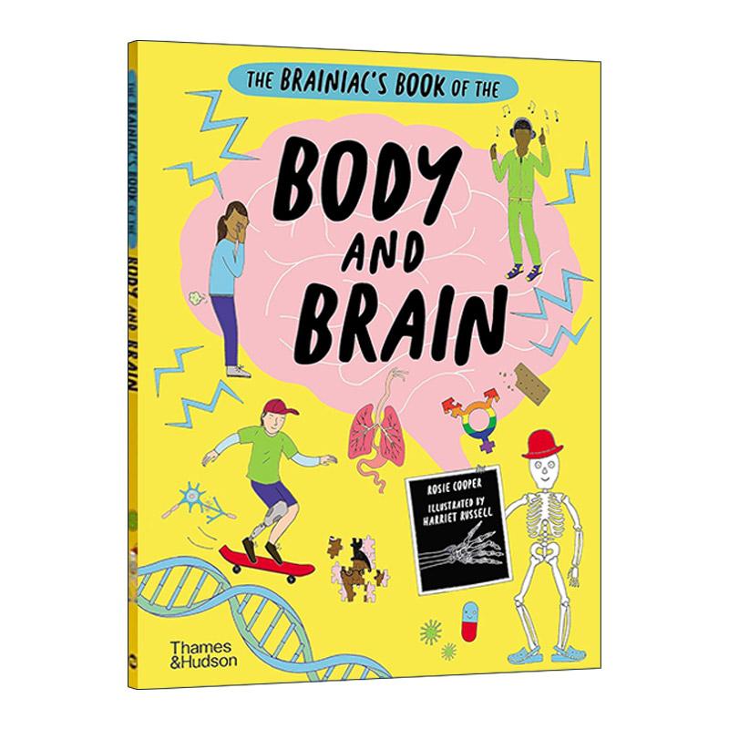 英文原版 The Brainiac's Book of The Body And Brain 超天才之书 人体与大脑 儿童幽默搞笑科普百科精装 英文版进口英语原版书籍