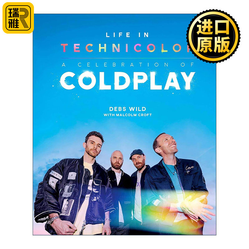 英文原版 Life In Technicolor A Celebration of Coldplay 多彩人生 致敬英国摇滚酷玩乐队 精装 英文版 进口英语原版书籍