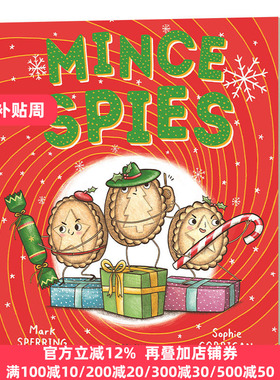 现货 Mince Spies  英文原版 马克斯佩林绘本 英文版 进口英语原版书籍