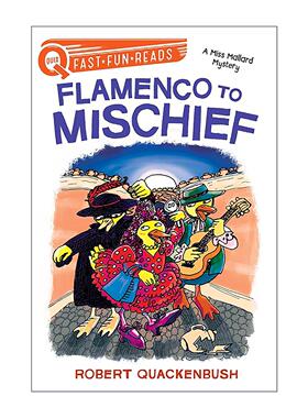 英文原版 Flamenco to Mischief 弗拉门戈诡计 鸭侦探马拉德小姐系列 英文版 进口英语原版书籍