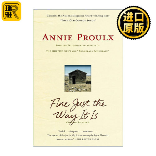 Fine Just the Way It Is 随遇而安 怀俄明故事3 安妮普鲁