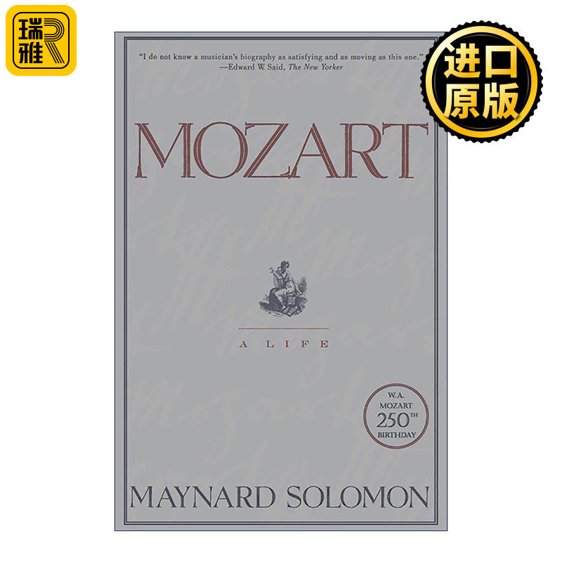 英文原版 Mozart 莫扎特传 音乐名人传记 英文版 进口英语原版书籍
