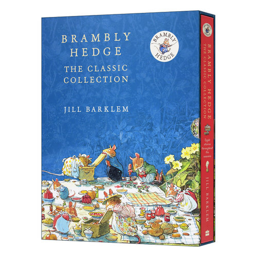 Brambly Hedge: The Classic Collection 野蔷薇村的故事经典合集 40周年纪念版礼盒 精装