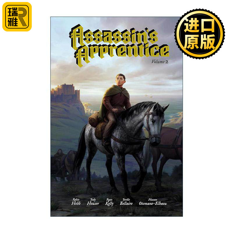 英文原版 Assassin's Apprentice Volume 2 Graphic Novel 刺客正传 卷二 黑马漫画 精装 英文版 进口英语原版书籍