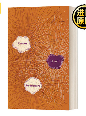 英文原版 The Flowers of Evil 恶之花 法国 夏尔·波德莱尔 诗集 英文版 Charles Baudelaire、Marthiel Mathews进口英语原版书籍