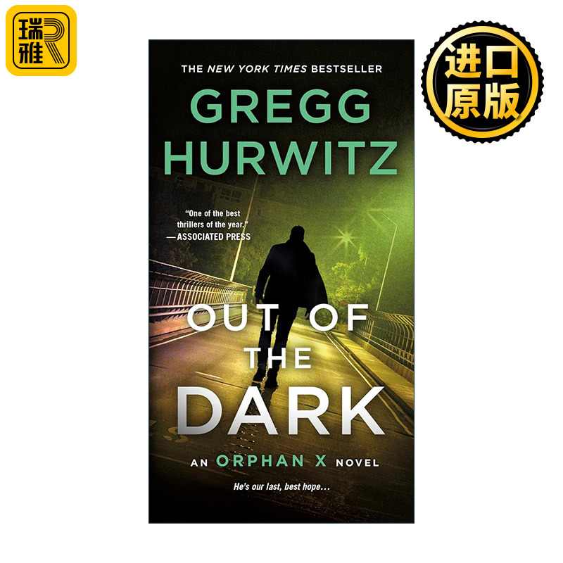 英文原版 Out of the Dark 孤儿刺客4 格雷格·赫维茨 畅销悬疑小说 英文版 进口英语原版书籍