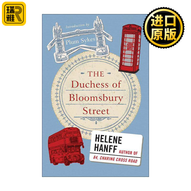 英文原版 The Duchess of Bloomsbury Street 重返查令十字街84号 英文版 进口英语原版书籍