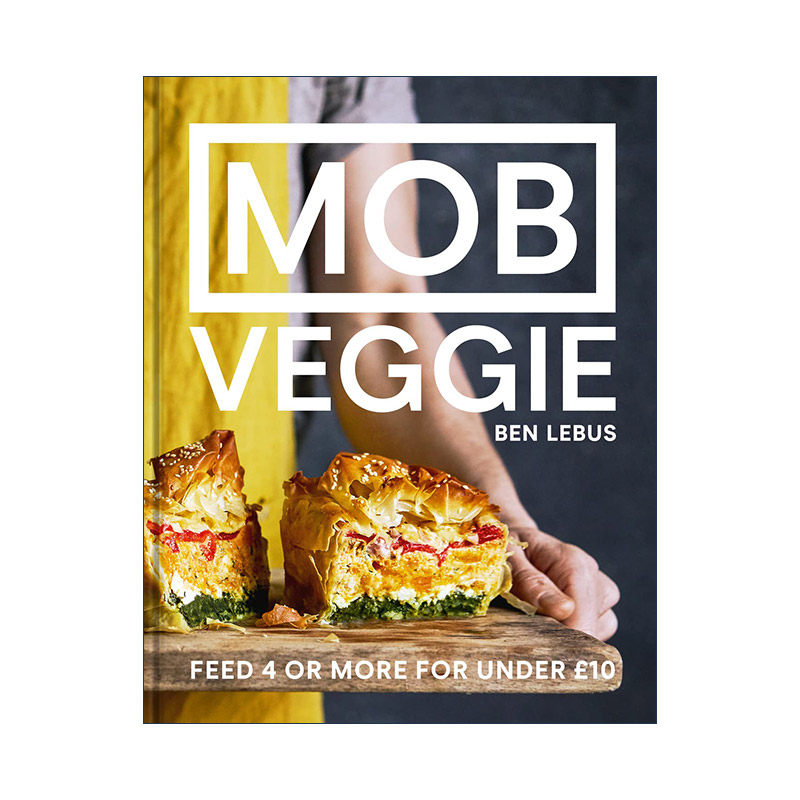 Mob Veggie 简易平价素食食谱 在线美食频道MOB Kitchen食谱书 精装