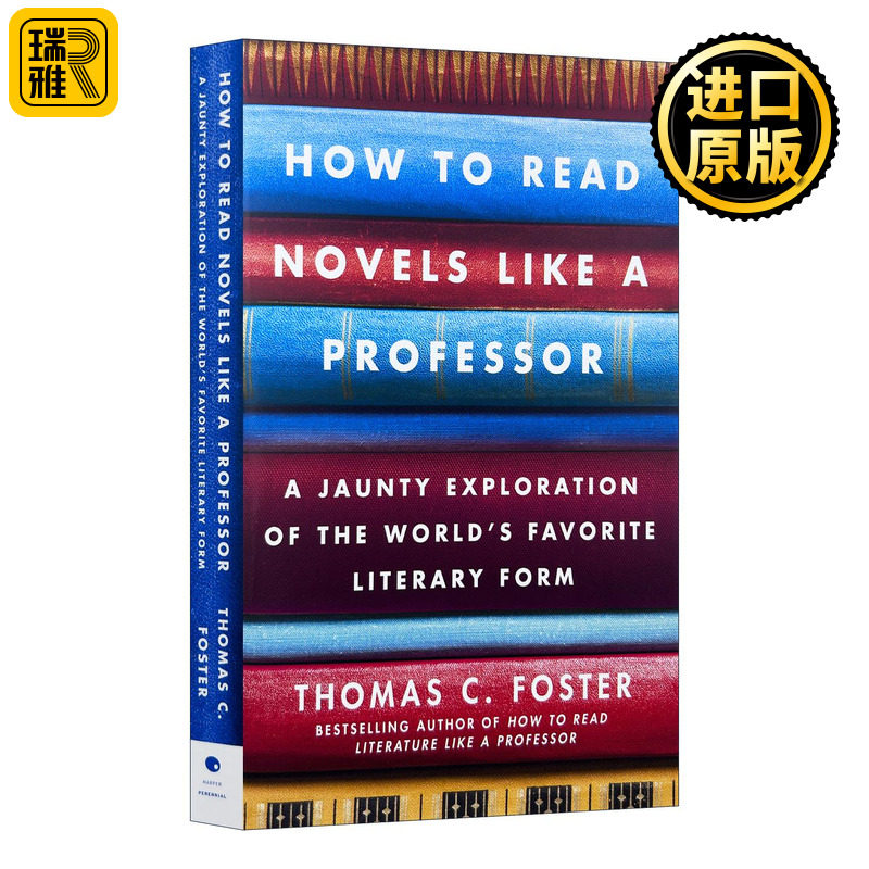 如何阅读一本小说 英文原版 How to Read Novels Like a Professor 读懂一部小说的22条法则 托马斯 福斯特 进口英语书籍英文版