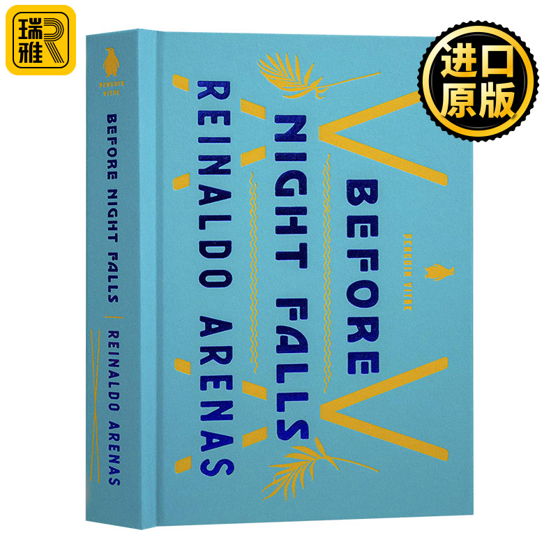 精装 Before Night Falls A Memoir Penguin Vitae Reinaldo Arenas
