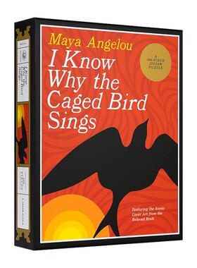 英文原版 I Know Why The Caged Bird Sings 我知道笼中鸟为何歌唱 500片拼图 玛雅?安吉洛 英文版 进口英语原版书籍