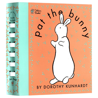 拍拍小兔子触摸书英文原版绘本