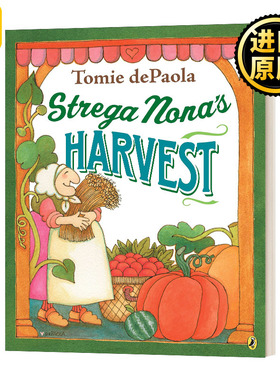 Strega Nona's Harvest 巫婆奶奶的收获 凯迪克大奖 英文原版儿童绘本