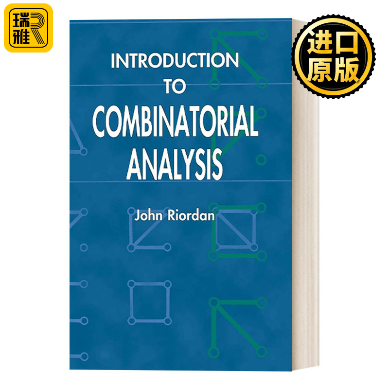 Introduction to Combinatorial Analysis  组合分析导论 Dover数学丛书