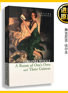 一间自己的房间及三个基尼金币 英文原版小说 A Room of One's Own and Three Guineas弗吉尼亚伍尔夫Virginia Woolf 进口英语书籍