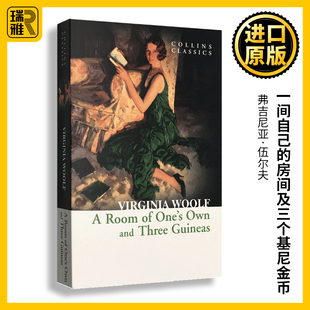 One 房间及三个基尼金币 小说 Guineas弗吉尼亚伍尔夫Virginia 进口英语书籍 一间自己 Three Room 英文原版 Own Woolf and