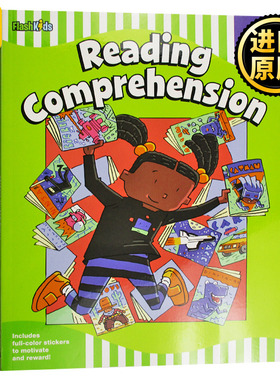 小学三年级英语阅读理解练习册 Flash Skills Reading Comprehension Grade 3 英文原版Flash Kids Editors全英文版进口原版英语书