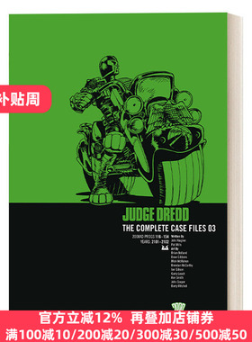 Judge Dredd Case File 3 特警判官 漫画合集#3 英文原版