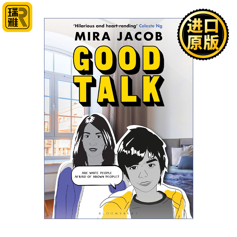 Good Talk 说得好 种族主题漫画小说 Mira Jacob  纽约时报时代周刊等荐书