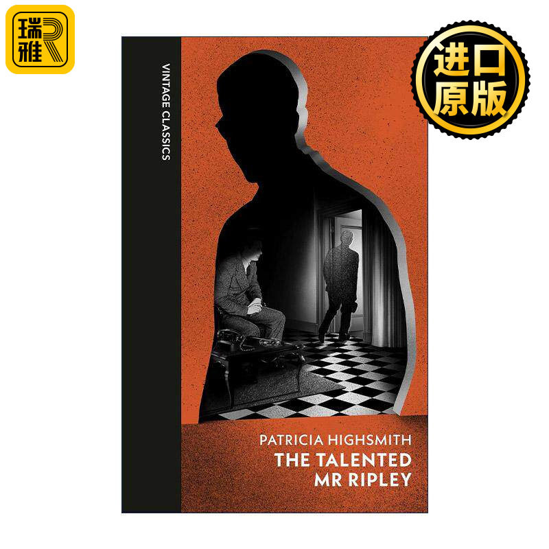 英文原版 The Talented Mr Ripley Omnibus 天才雷普利 帕特里夏·海史密斯 布脊经典系列 精装 Vintage Quarterbound Classics